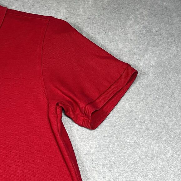 Psycho Bunny Polo Shirt Mens Size 3 Small Red Logo Embroidered Shorts Sleeve - Picture 3 of 11